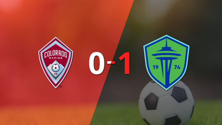 Seattle Sounders ganó por 1-0 a Colorado Rapids con el gol de Albert Rusnák