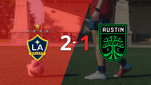 Con la mínima diferencia, LA Galaxy venció a Austin FC por 2 a 1