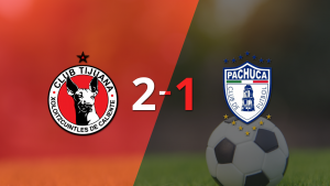 Tijuana obtiene una victoria 2-1 contra Pachuca con un gol agónico