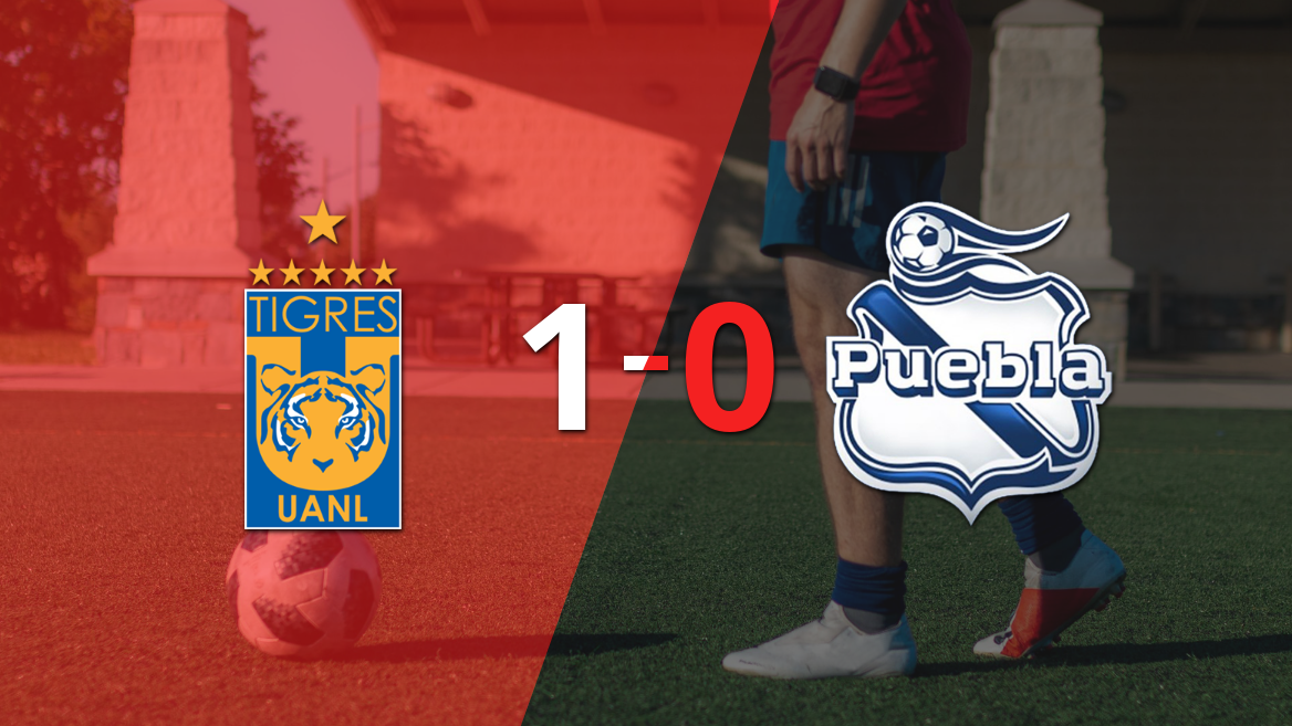 Tigres derrotó 1-0 a Puebla con un gol de André-Pierre Gignac