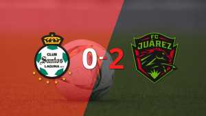 FC Juárez fue superior y venció por dos goles a Santos Laguna en el estadio Corona