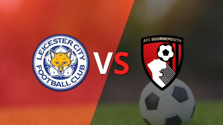 ¡Ya se juega la etapa complementaria! Leicester City vence a Bournemouth por 1-0