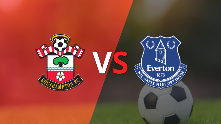 Southampton y Everton empatan sin goles en el inicio del segundo tiempo