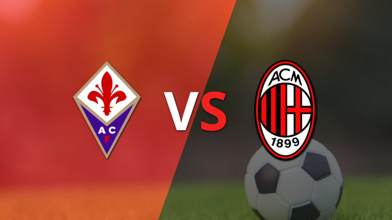 Milan  y Fiorentina igualan 1 a 1