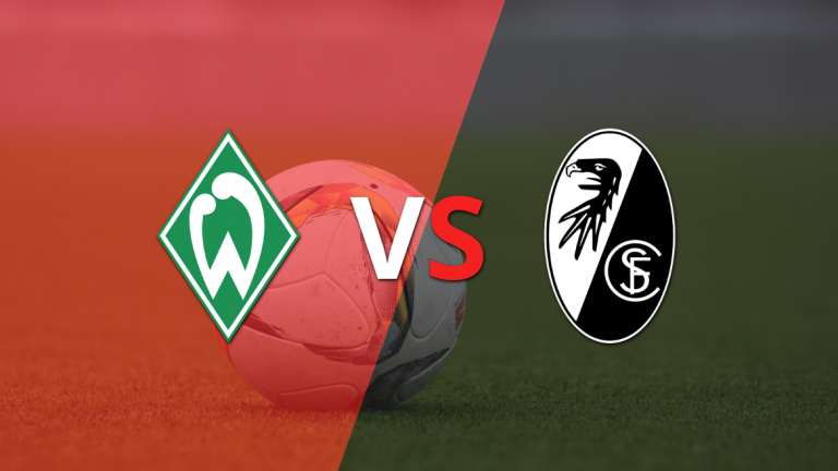 Werder Bremen y Friburgo  empatan 0-0 y se van al entretiempo