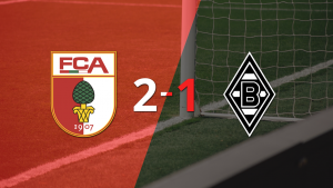 Augsburg consiguió una victoria por 2 a 1 ante B. Mönchengladbach