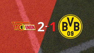 Unión Berlín logró una victoria como anfitrión por 2 a 1 frente a Borussia Dortmund