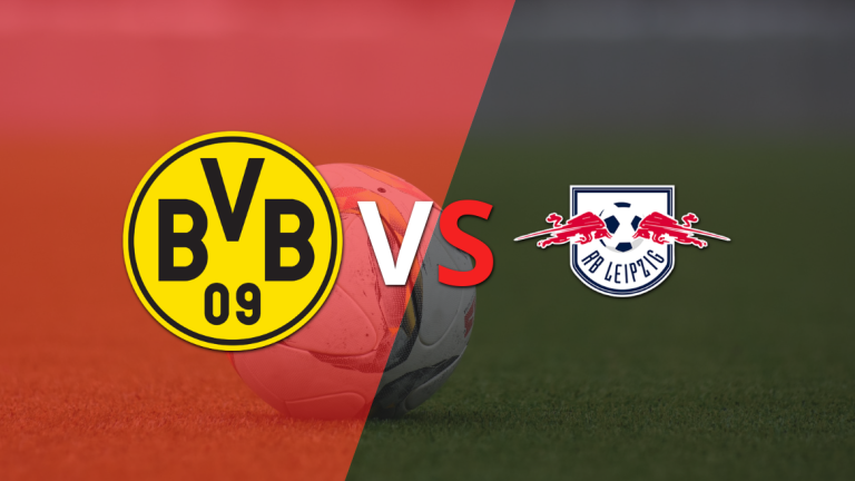 En el estadio Signal Iduna Park, Borussia Dortmund empató el partido ante RB Leipzig