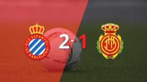 Espanyol asegura la victoria al vencer 2-1 a Mallorca