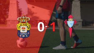 Celta logró la victoria por 1 a 0 ante UD Las Palmas