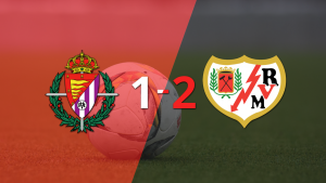 Rayo Vallecano da vuelta el marcador y triunfa 2 a 1 sobre Valladolid