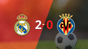 Real Madrid deja a Villarreal en cero con un triunfo 2-0