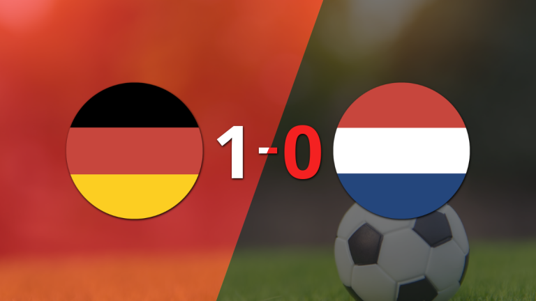 Alemania le ganó 1-0 a Países Bajos