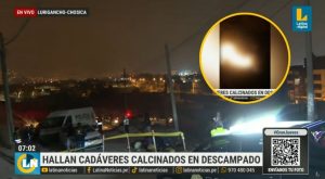 Encuentran dos cadáveres calcinados en Carapongo: cuerpos tenían los dedos mutilados [VIDEO]