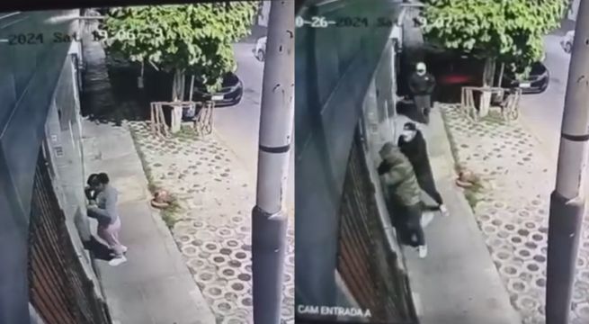 Grupo de marcas armados asaltan a mujer dentro de su propia casa [VIDEO]