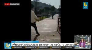 Evacúan hospital Hipólito Unanue al hallar dos granadas de guerra [VIDEO]