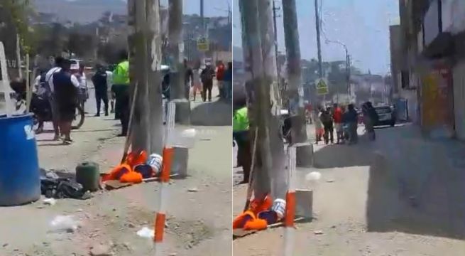 Comas: Sicarios disparan contra trabajadores de construcción civil [VIDEO]