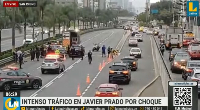 Trabajador de Emape murió tras accidente de tránsito registrado en la Vía Expresa Javier Prado