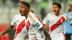 Las mejores postales del gol de Miguel Araujo para el triunfo de Perú [FOTOS]