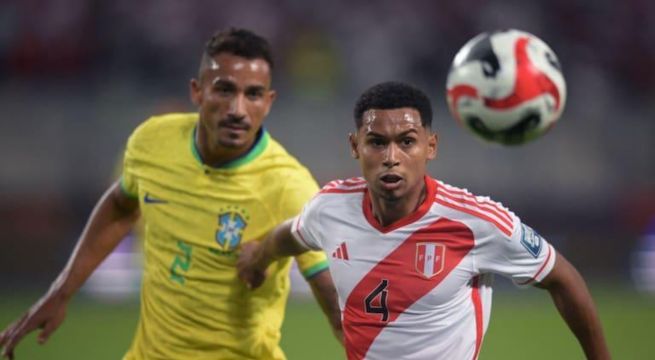 ¿A qué hora se juega el Perú vs Brasil hoy por las Eliminatorias 2026?