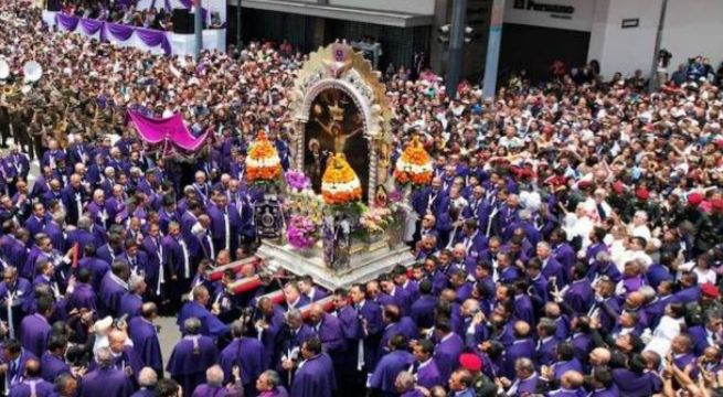 ¿Dónde está la procesión del Señor de los Milagros? Sigue el recorrido en vivo