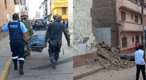 Derrumbe de casona del siglo 18 deja un muerto y tres heridos en Ayacucho