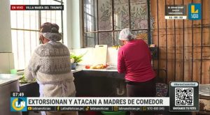 Extorsionadores atacan a adulta mayor en comedor popular