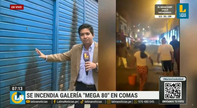 Galerías de Mega 80 terminan en llamas tras ataque con bombas molotov