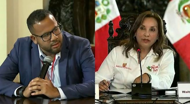 Dina Boluarte confronta a periodista de Latina sobre uso de auto presidencial | VIDEO