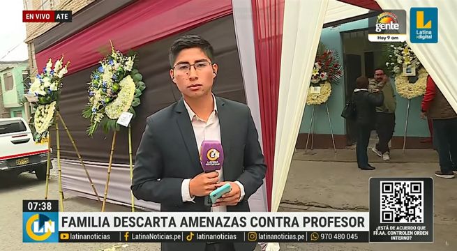 Profesor asesinado en colegio de Ate iba a ser acribillado en su casa | VIDEO