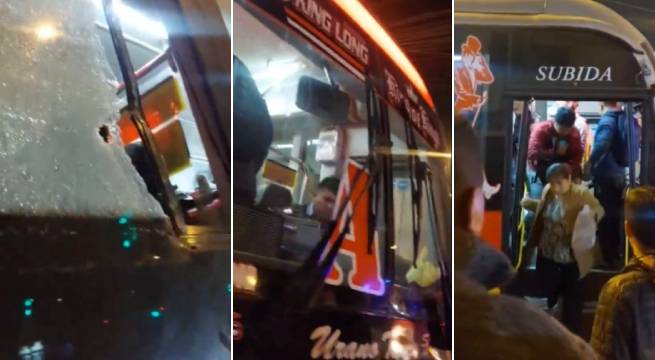 ¿Quién estaría detrás del reciente ataque contra un bus de la empresa ‘Urano Tours’?