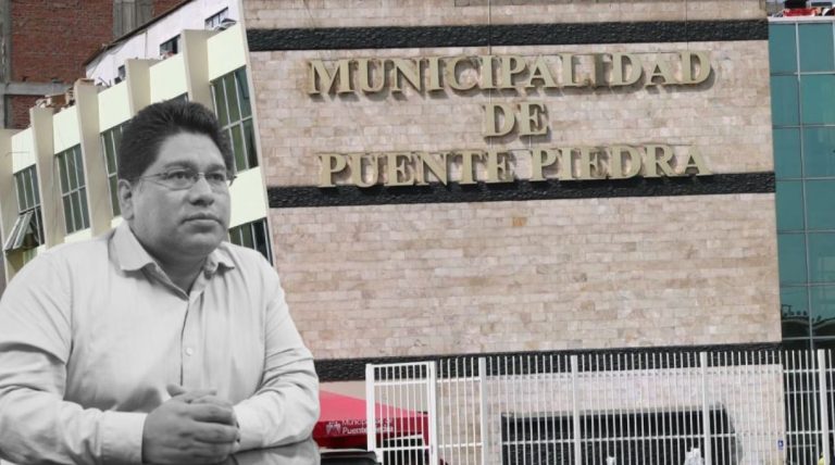 Alcalde Rennán Espinoza llena el distrito de Puente Piedra con publicidad de sus obras