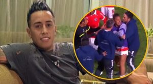 Christian Cueva y su acalorado reclamo ante expulsión de DT de Cienciano