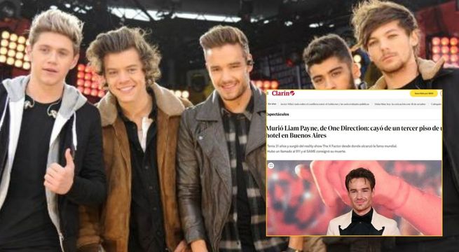 Liam Payne: así reportaron medios argentinos la muerte del exintegrante One Direction