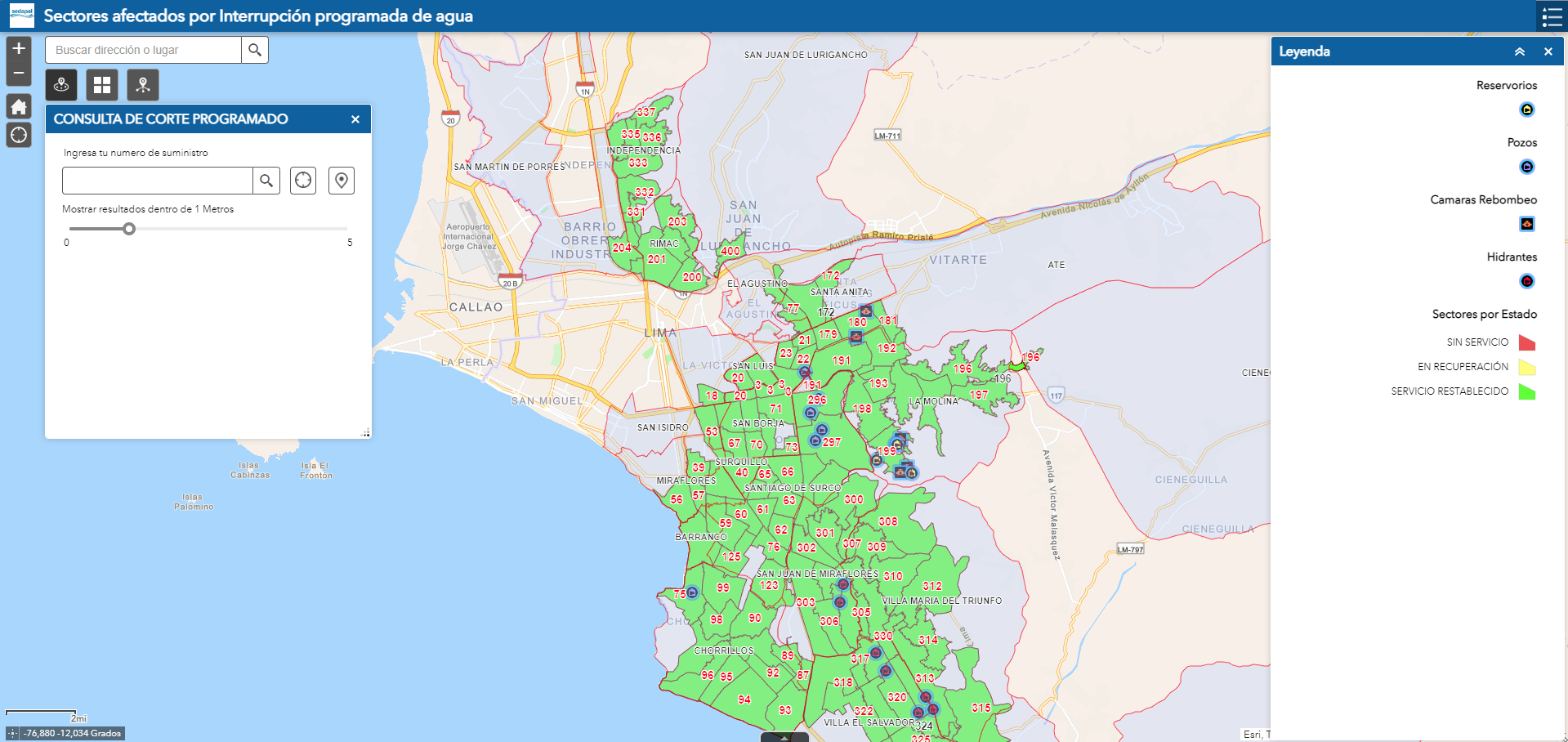 Corte De Agua En Lima Hoy 15 De Octubre Horarios Y Distritos