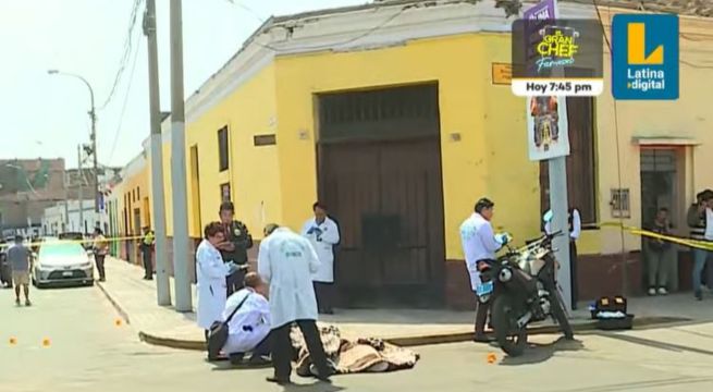 Policía es asesinado a balazos en Barrios Altos | VIDEO