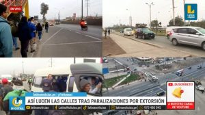 Así luce Lima en el paro de transportistas y comerciantes: ¿En qué zonas se reporta ausencia de buses y mercados cerrados?