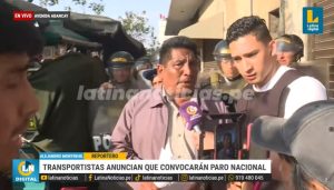 Transportistas anuncian que convocarán paro indefinido