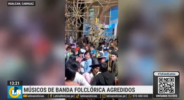 Músicos son agredidos tras negarse a seguir tocando en fiesta en honor a Santa Úrsula