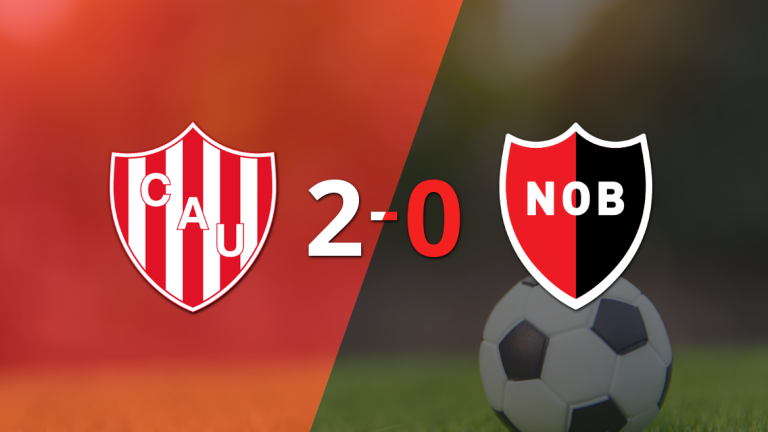 Unión deja a Newell`s en cero con un triunfo 2-0