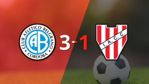 Belgrano superó por 3-1 a Instituto como local