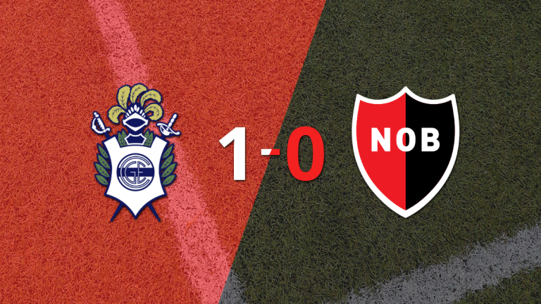 Con un solo gol, Gimnasia derrotó a Newell`s en el estadio el Bosque