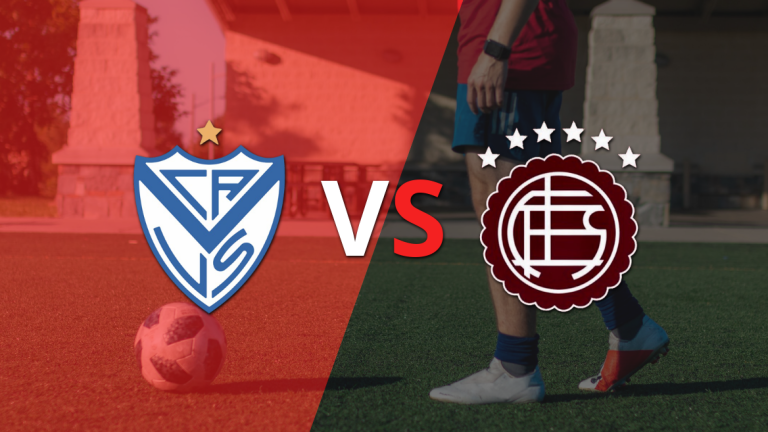 Empieza el partido entre Vélez y Lanús