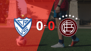 Vélez y Lanús empataron sin goles