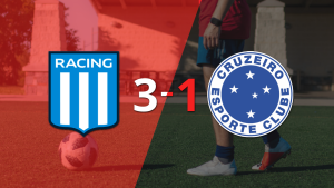 Racing Club es campeón al vencer 3-1 a Cruzeiro