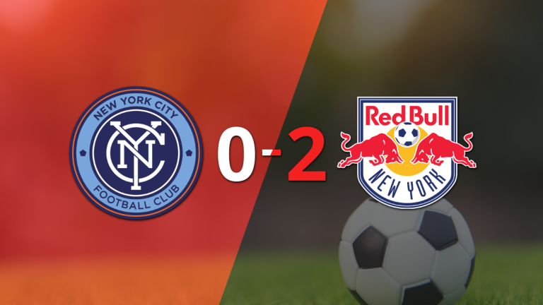 New York Red Bulls vence a New York City FC 2-0 en el Derbi de New York