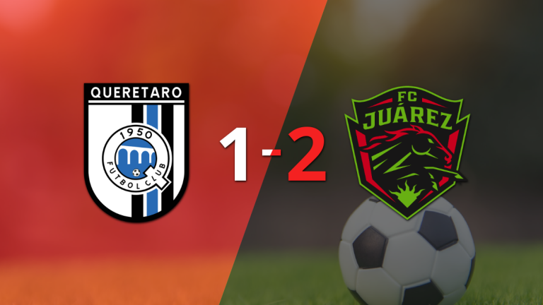 Querétaro sufrió una amarga derrota ante FC Juárez, cayendo por 2 a 1