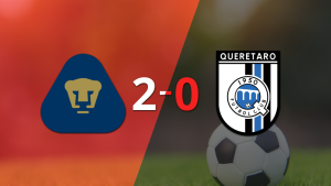 Querétaro cayó derrotada ante Pumas UNAM por 2-0