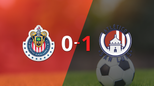 Atl. de San Luis ganó por 1-0 a Chivas con el gol agónico de Rodrigo Dourado