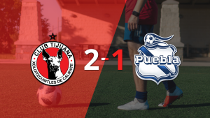 Tijuana voltea el marcador y triunfa 2 a 1 ante Puebla con gol agónico